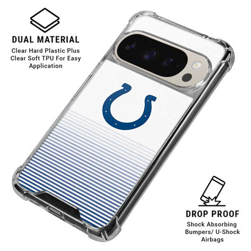 NFL Indianapolis Colts Breakaway Pixel 9/9 Pro Clear Case